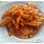 Macarrones al horno con bechamel