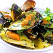 Mejillones al curry