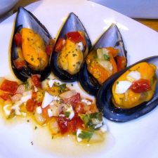 Mejillones con picada