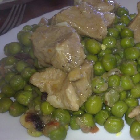 Menestra de guisantes