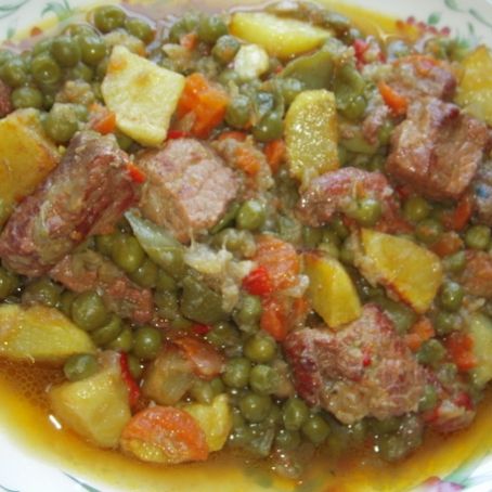 Menestra de Verdura con Carne