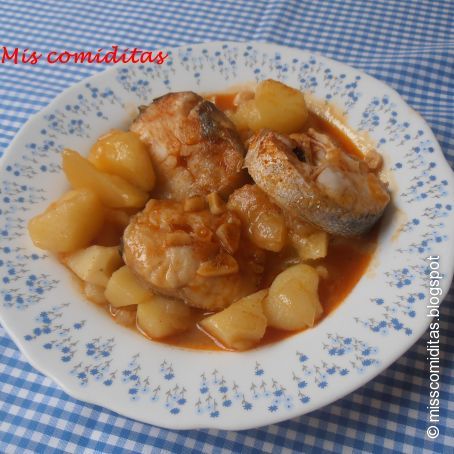 Merluza a la gallega
