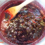 Mermelada de cerezas. - Paso 2