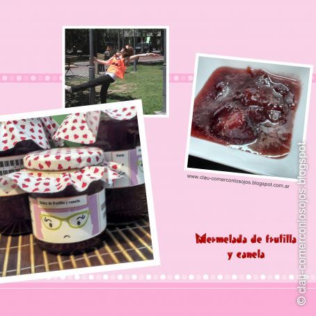 Mermelada de frutilla y canela