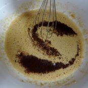 Madeleines de café con aroma de vainilla y canela - Paso 1
