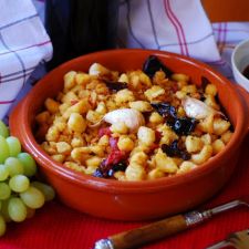 Migas de Pan con Melón