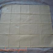 Hojaldres de crema pastelera. Miguelitos. - Paso 1