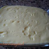 Hojaldres de crema pastelera. Miguelitos. - Paso 4