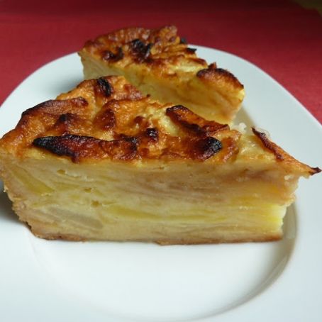 TARTA MILHOJAS DE PERA Y MANZANA (TRADICIONAL)