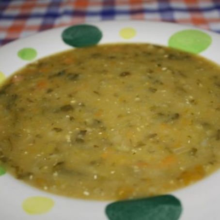 Minestrone al pesto