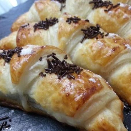 Minicroisant de chocolate