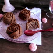 Mini Bundt Cake de Chocolate con Leche - Paso 1