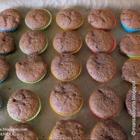 MINI MAGDALENAS DE COLA CAO