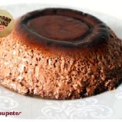 Flan de chocolate casero