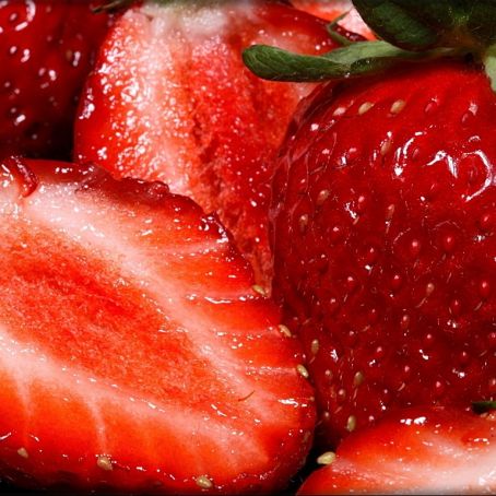 Pudding o Tarta de Fresa al microonda