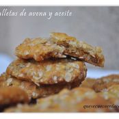 Galletas de avena y aceite