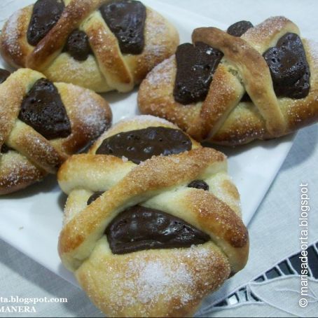 MONA DE PASCUA CON CHOCOLATE