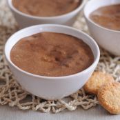 Mousse de chocolate con brandy