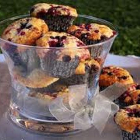 Muffins de Frutas del Bosque
