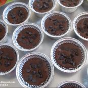 Muffins de chocolate Starbucks - Paso 5