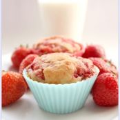 Muffin de fresas