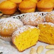 Muffins de zanahoria y almendras