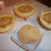 Natillas caseras.