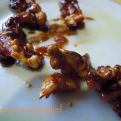 Natillas de caramelo y nueces caramelizadas. - Paso 5