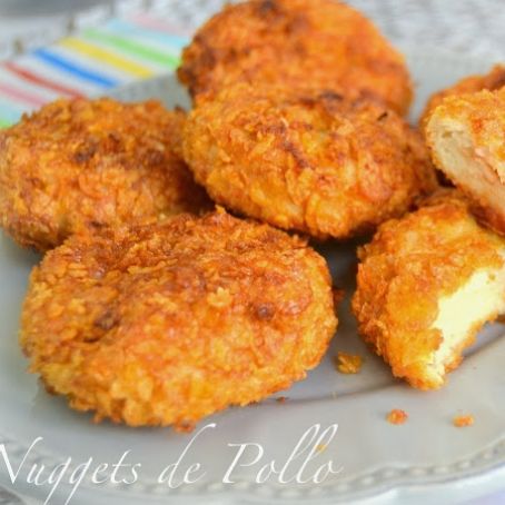 Nuggets de pollo caseros