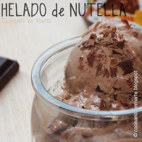 Helado de Nutella