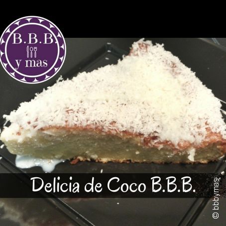 Tarta Delicia de Coco B.B.B.