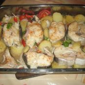 Pescado al horno