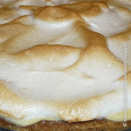 Tarta de limón y merengue