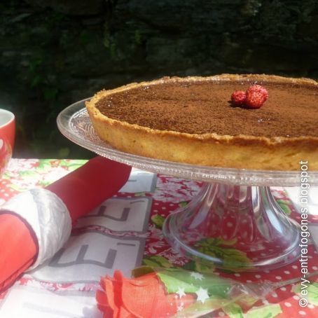 Tarta de chocolate y careixós