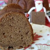 Bundt cake de turrón de chocolate Suchard