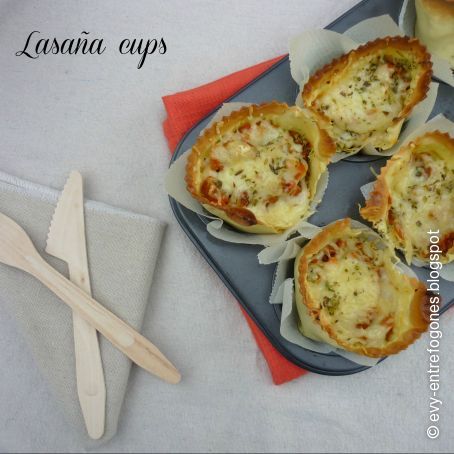 Lasaña cups