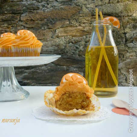 Cupcakes de naranja
