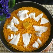 Arroz meloso con Bacalao