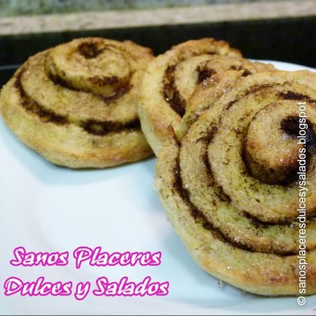 Rollitos de canela (sin gluten ni lactosa)