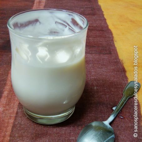 Batido de yogur sin lactosa