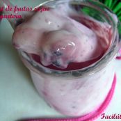 Yogurt sin yogurtera (con frutos rojos y naturales) - Paso 1