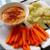 Hummus con yogur y mostaza - Paso 4