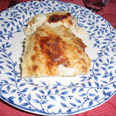 Canelones de carne picada