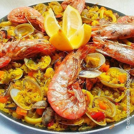 Paella de mariscos