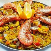 Paella de mariscos