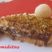 Tarta de chocolate, coco y pistachos - Paso 1