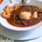 Caldo o sopa de espárragos