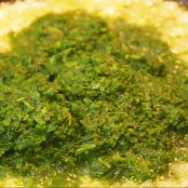 Paccheri de morcilla y espinacaas - Paso 1