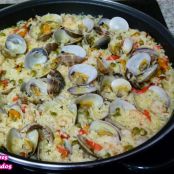 Paella de marisco