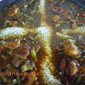 Paella de Castellón. - Paso 5